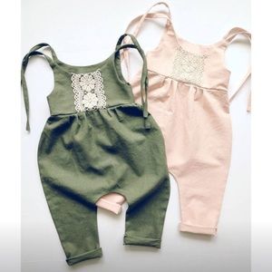 Baby bohemian romper